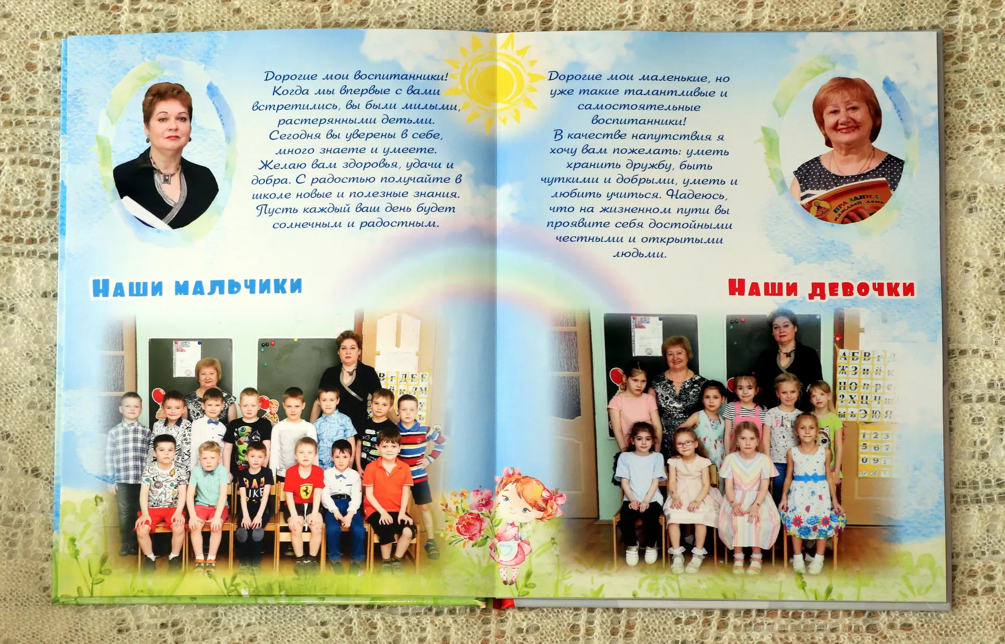 Выпускные альбомы, пример 4