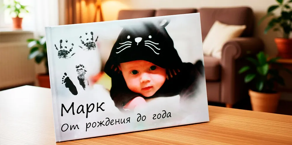 Детская фотокнига — пример готовой работы 10