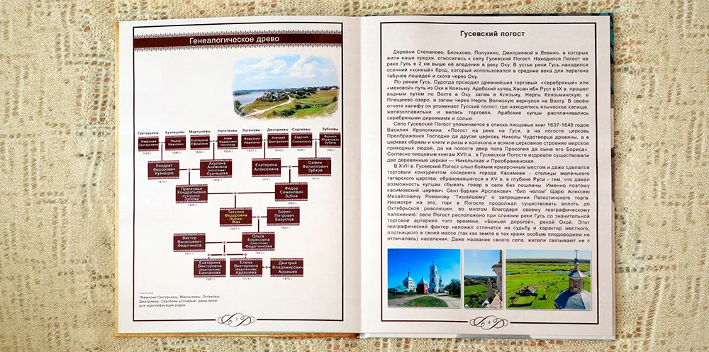 Родословная фотокнига — пример готовой работы 25